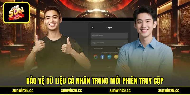 Bảo vệ dữ liệu cá nhân trong mỗi phiên truy cập